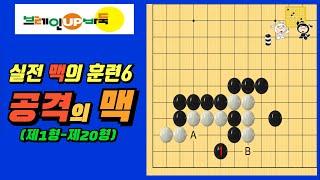 바둑강좌 #100-실전맥의 훈련-공격의 맥3(제1형-제20형)