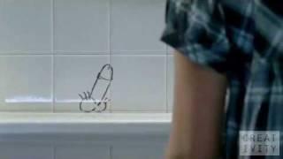 Секс мультфильм в туалете