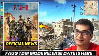 Faug game tdm mode release date | faug new update | faug game | TOPNTOPTECH