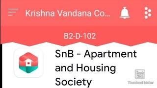 How to use SNB Society Mobile Application#Krishana Vandana