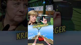 Merkel und Monte in der Krossen Krabbe!