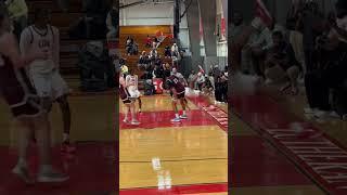 Kiyan Anthony just caught a BODY! Crazy poster dunk in his senior debut with LUHI