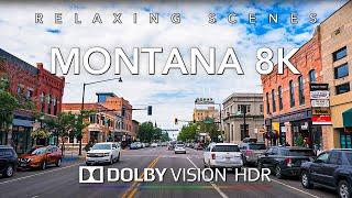 Driving Montana 8K HDR Dolby Vision - Bozeman to Helena