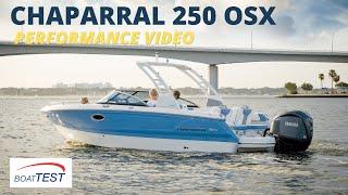 Chaparral 250 OSX Test Video 2023 by BoatTEST.com