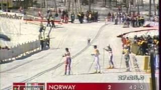 1995 WSC Thunder Bay Rel 4x5 km M RUSSIA NORWAY SWEDEN