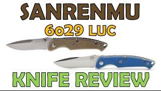 Sanrenmu 6029 LUC Knife Review Key chain size brother of the 9011