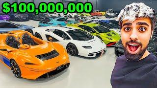 Inside Londons $100,000,000+ Car Collection of a 24-Year-Old Millionaire !!!