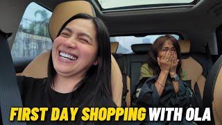 FIRST DAY SHOPPING With Ola