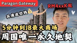 RM4xxK起买超豪华公寓！超靠近Mid Valley！周围唯一的永久地契！去CIQ只需要7km？【Paragon Gateway】