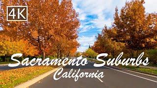 [4K] Sacramento Suburbs - El Dorado Hills and  Folsom - California