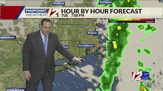 WPRI 12 Weather Forecast for 11/25/24:  Dry skies today.  Two chances for rain this week