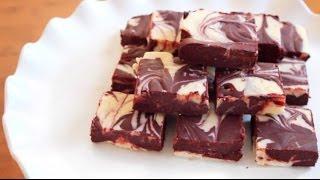 Red Velvet Swirl Fudge | SweetTreats