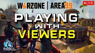 WARZONE 4: PLAYING WITH VIEWERS!(FULL SCREEN)