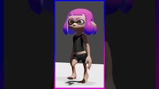 blender inkling walking