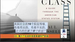 美国社会的10个阶层等级，在美的您属于哪个阶层？