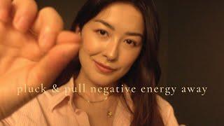 ASMR Reiki for Sleep | Negative Energy Removal | Plucking, Pulling, Wiping Hand Movements