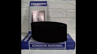 PECI HITAM POLOS NON AC MEREK PRESIDEN TINGGI 9CM