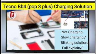 Tecno Bb4 (Pop 3 plus) charging solution ||Bb4 charging ways #technicalmustak