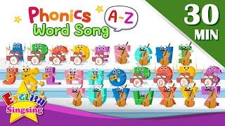 English Phonics word song | Learn English for Kids | Collection of Kindergarten Songs