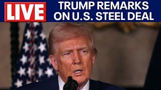 LIVE: President Donald Trump to deliver remarks at U.S. Steel Deal Rally