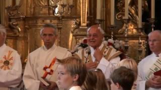 Dankgottesdienst mit Pfarrer Anton Rier anlässlich seines 80. Geburtstages in der Weizbergkirche