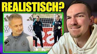 KÖNNTE es zu einer möglichen  ÜBERRASCHUNG im DFB-TOR kommen? Kickball