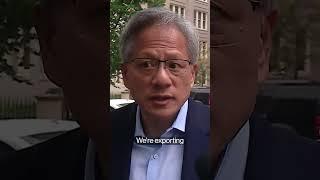 Jensen Huang: The US administration wants to see Nvidia succeed #shorts #nvidia