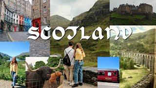 Scotland Travel Vlog! Edinburgh, Highlands & Riding the Hogwarts Express (Jacobite Steam Train)!