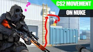 CS2 Movement NUKE T SPAWN LADDER JUMP