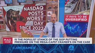 Jim Cramer explains why it pays to be diversified