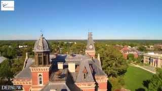 Aerialworks - Beautiful Drone Shot of DePauw University - in Ultra High Definition 4k