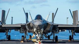 F-35C Lightning II was Spotted Aboard Nimitz-class aircraft carrier in the Mediterranean Sea