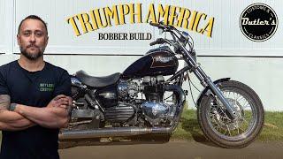 Triumph America Bobber Build - 12 minute build