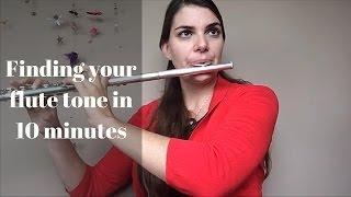 Finding your flute tone in 10 minutes