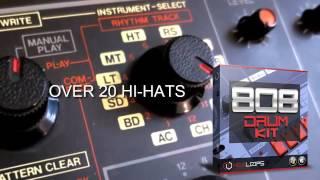 808 Drum Kit by Hex Loops - Best Drum Samples Pack