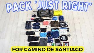 Pack Just Right: Camino de Santiago Packing List for May-June