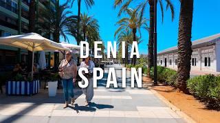 Denia  Spain - Walking Tour June 2024 [4K 60 FPS]