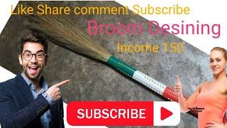 How To Meke Broom Design _Jaddu Keshe karna -All Design