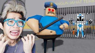 KABUR DARI PENJARA POLISI GENDUT PSIKOPET LEVEL 98 PALING BAHAYA DI DUNIA ROBLOX!!!