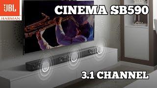 JBL CINEMA SB590 3.1 Channel Soundbar with Virtual Dolby Atmos!