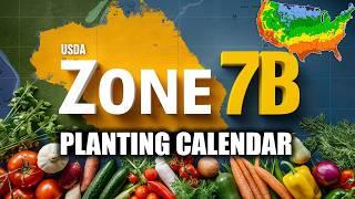 Zone 7b Planting Calendar: Perfect Timing for Your Most Successful Garden Yet