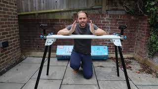 MAC Allister Mitre Saw Stand MMST150 - B&Q Product Review