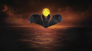 Happy Halloween - Halloween Music - A terrifying bat flying to the haunted realms of Halloween 
