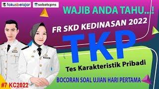 TAKLUKAN  SOAL TKP Hari Pertama - SOAL SKD KEDINASAN DAN CPNS 2022 -