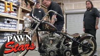 Pawn Stars: 1951 Panhead Sucker Punch Sally Bike (Season 8) | History