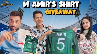 M Amir’s Shirt Giveaway| ICC T20 World Cup Shirt | AK VLOGS