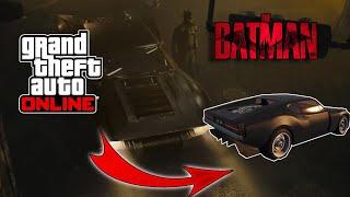 How to make the BATMOBILE from THE BATMAN in GTA ONLINE!