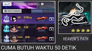 3 Player Tercepat Di Map Heaven's Path | Top Global Speedster - Ace Racer