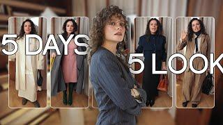 5 Days, 5 Looks | Everything I Wear in a Week