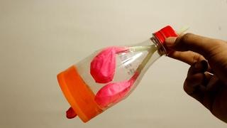 How to make lungs with balloons - life hacks for kids